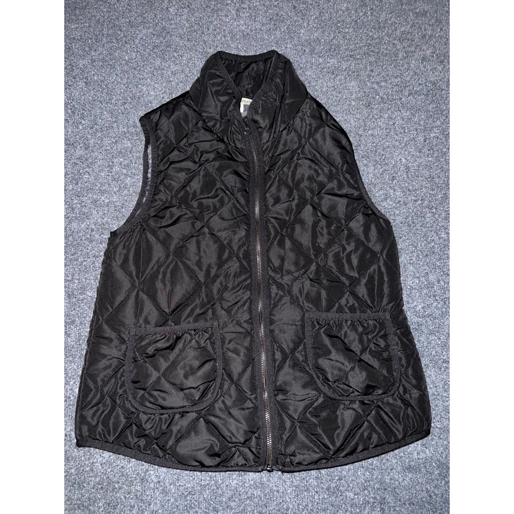 41 Hawthorn Mens Medium Black Quilted Puffer Vest SF7080SA
